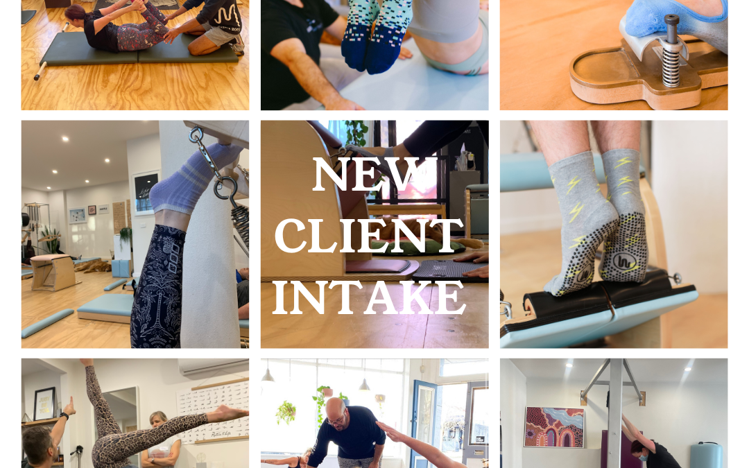 New Pilates client intake – North Melbourne
